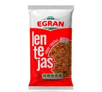 LENTEJAS EGRAN X 400 GR.