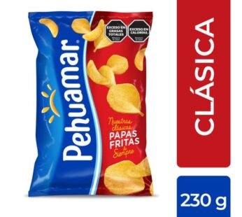 PAPAS FRITAS PEHUAMAR LISAS X 230 GR.