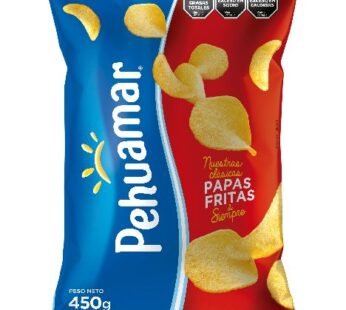 PAPAS FRITAS PEHUAMAR LISAS X 450 GR.