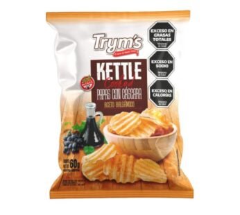PAPAS FRITAS TRYMS ACANALADAS ACETO BALSAMICO SIN TACC X 60 GR.