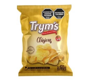 PAPAS FRITAS TRYMS CLASICAS SIN TACC X 60 GR.