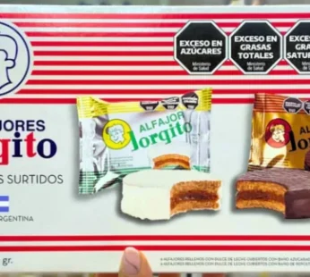 JORGITO ALFAJOR MIXTO ESTUCHE X12 (630g)
