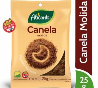 CANELA ALICANTE MOLIDA X 25 GR.