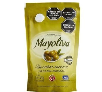 MAYONESA MAYOLIVA DOY PACK X 475 GR.