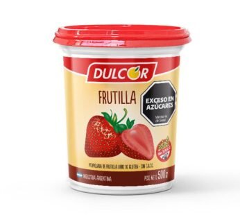 MERMELADA DULCOR FRUTILLA POTE X 500 GR.