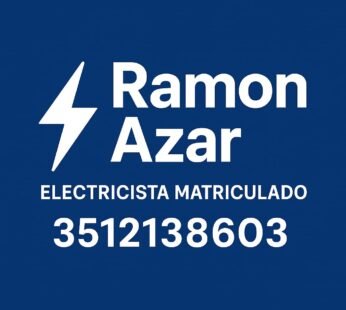 Ramón Azar (Electricista matriculado)